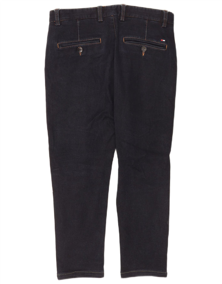 Tommy Hilfiger Masculino Capri Jeans W34 L22 Azul Marinho