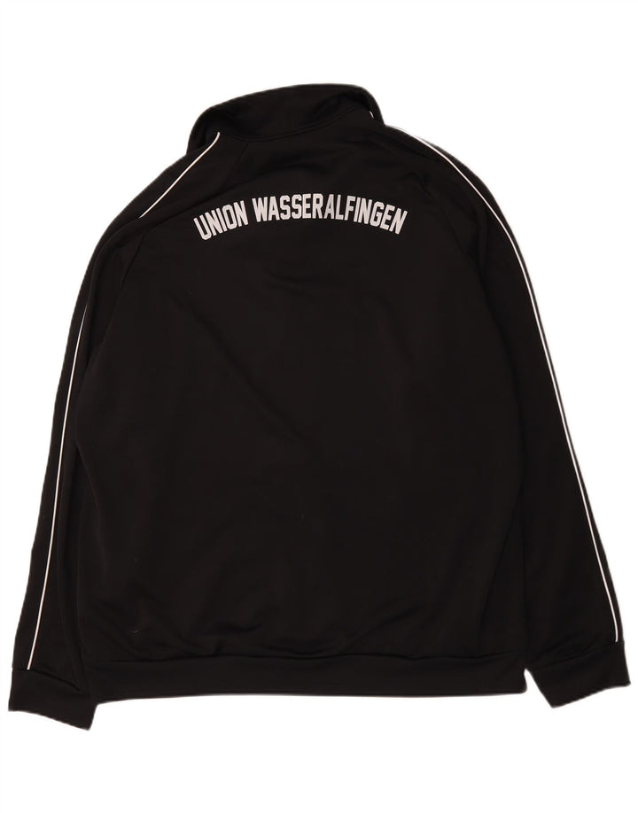 Adidas Mens Graphic Tracksuit Top Jaqueta 2XL Poliéster Preto