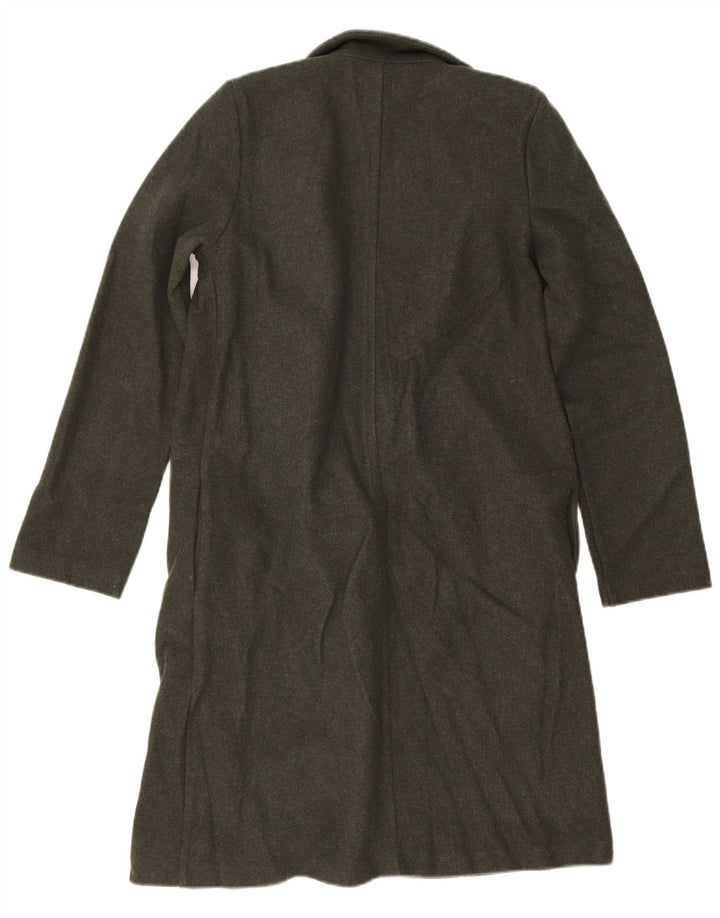 Sobretudo aberto oversized feminino Zara Reino Unido 10 pequeno cáqui