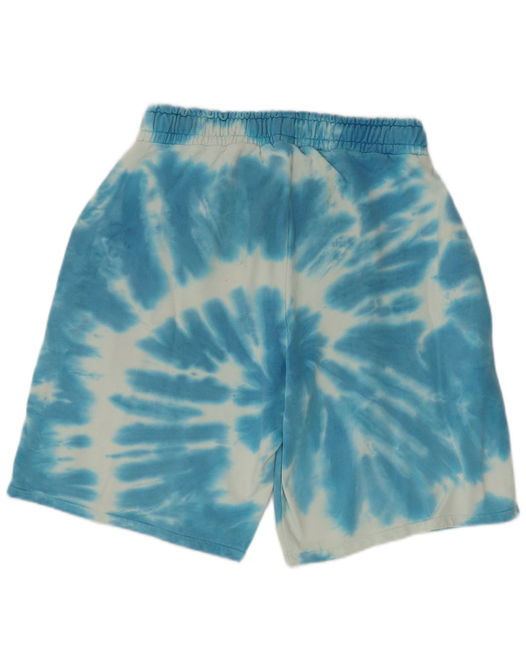 Guess Calções esportivos masculinos médios azuis tie-dye algodão