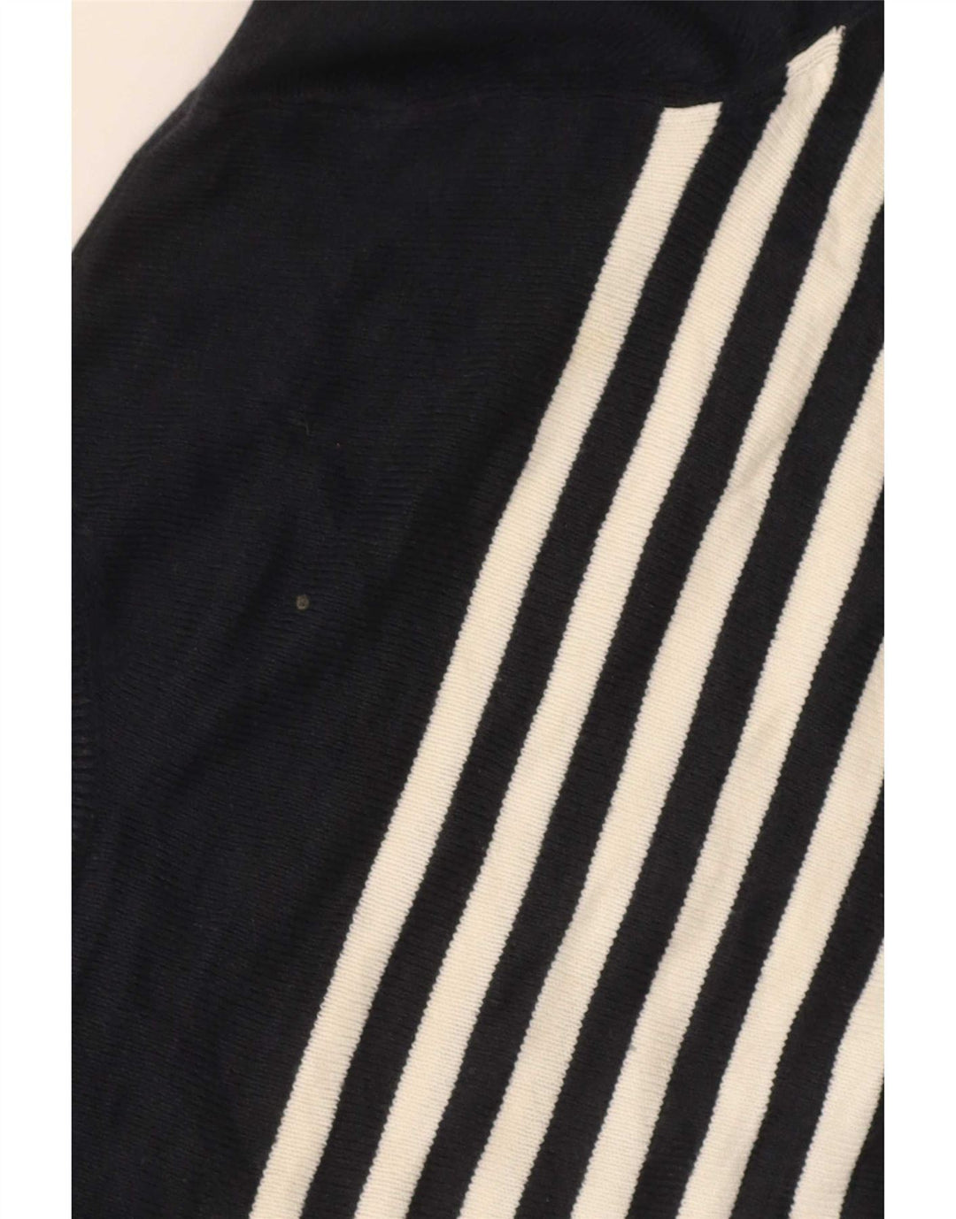 Suéter feminino Marks & Spencer com gola redonda e gola redonda, tamanho pequeno, azul marinho