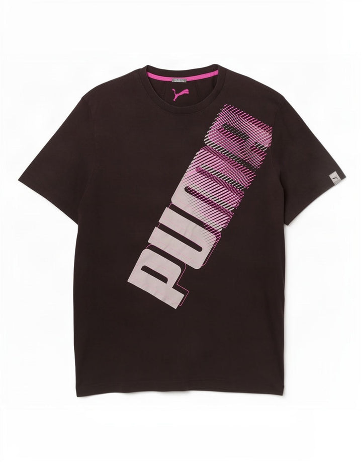 Camiseta masculina gráfica Puma Top 2XL preta