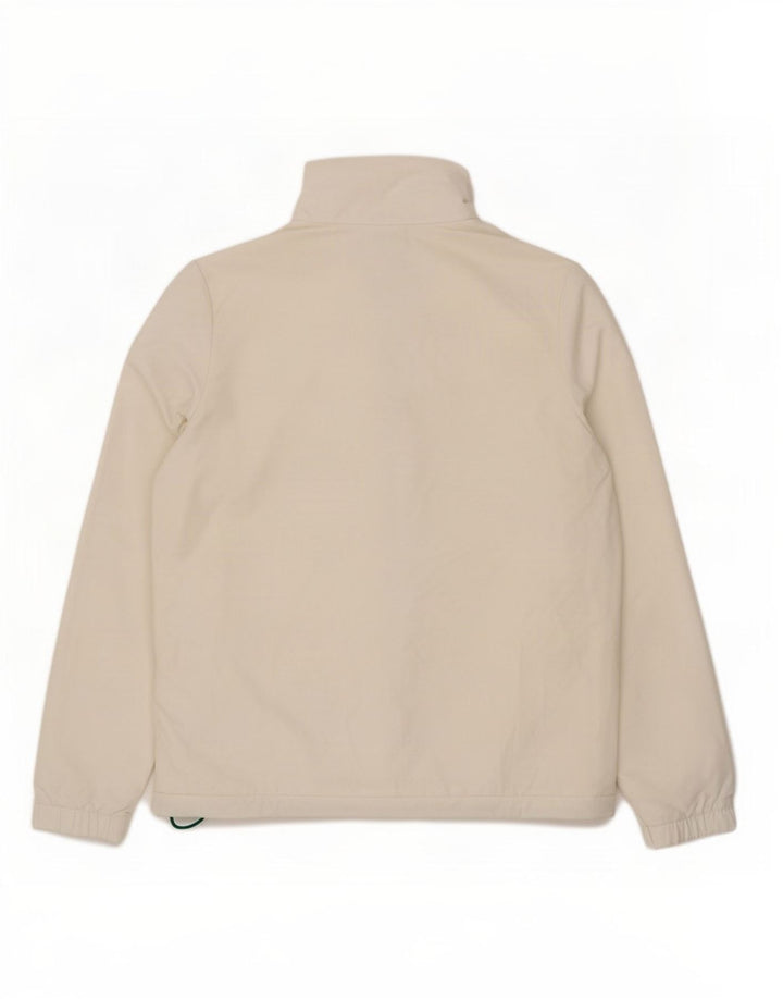 Adidas Womens Oversized Tracksuit Top Jacket UK 6 XS Branco Poliéster