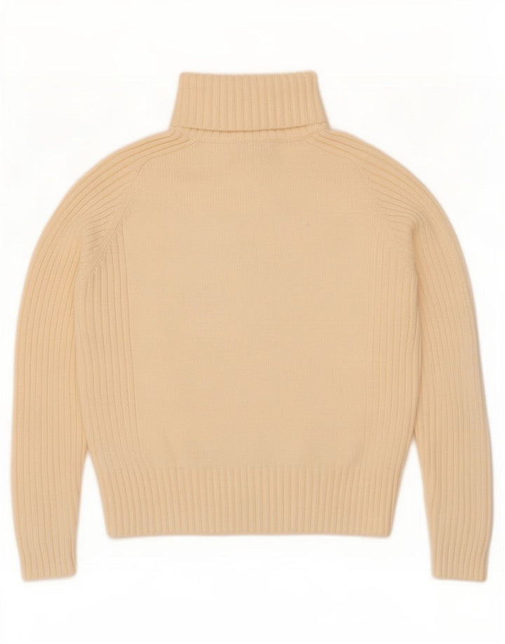 Suéter cardigã feminino com zíper completo da Marks & Spencer Reino Unido 16 grande branco