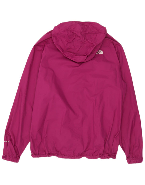 Jaqueta de chuva feminina com capuz e capuz The North Face UK 18 XL roxo nylon