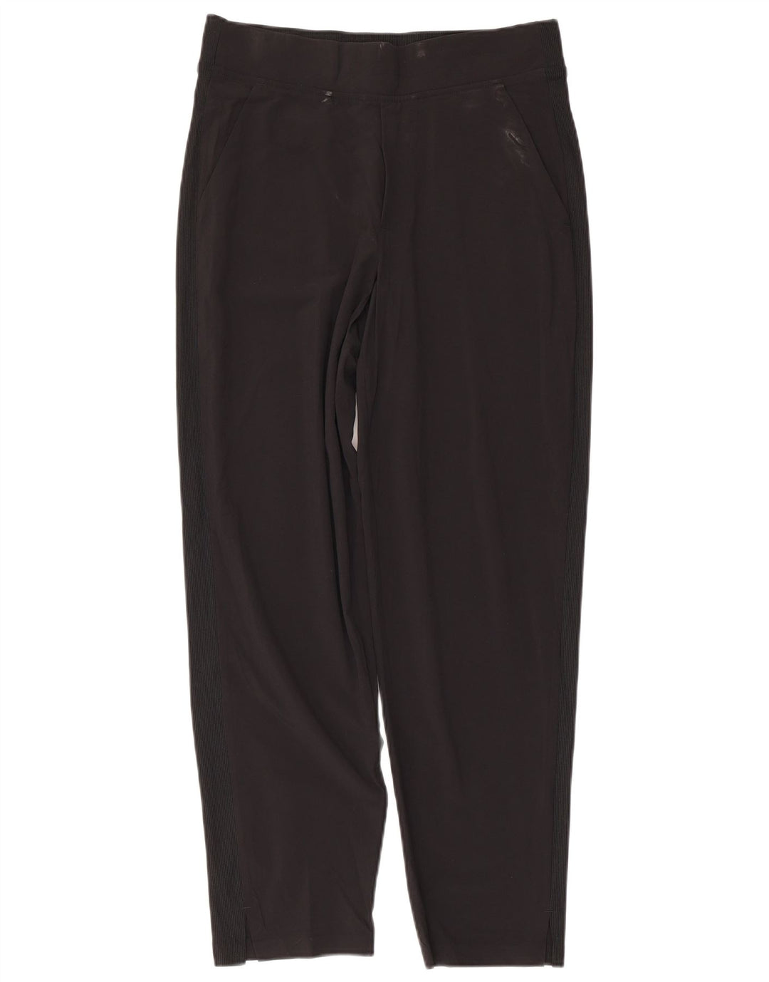 Calça de treino feminina ATHLETA US 4 pequena preta poliéster