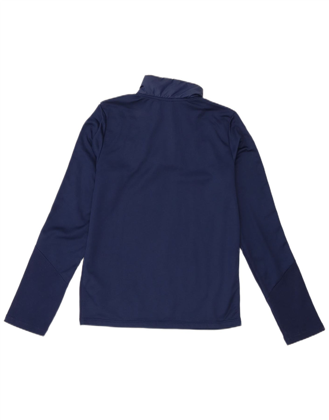 Adidas Meninos Aeroready Zip Neck Pullover Treino Top 13-14 Anos Azul Marinho