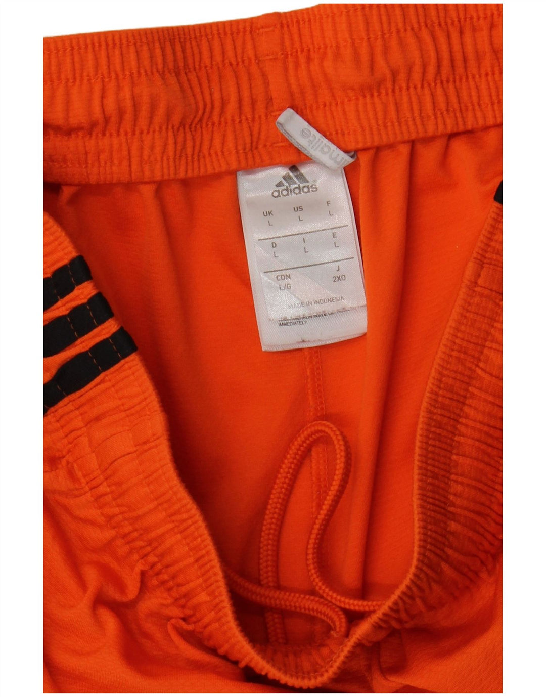 ADIDAS Mens Climalite Sport Shorts Grande Laranja Poliéster
