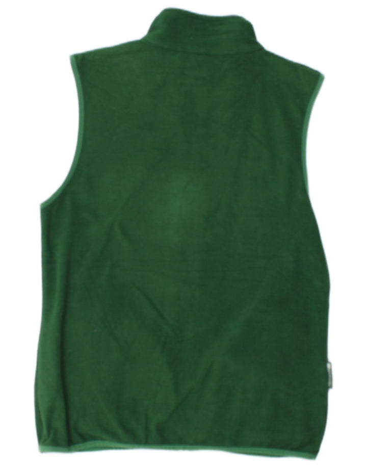 Mountain Warehouse Mens Fleece Gilet UK 12 poliéster verde médio