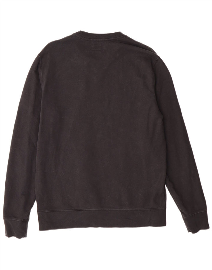 Moletom masculino LEVI'S Standard Fit moletom médio preto algodão