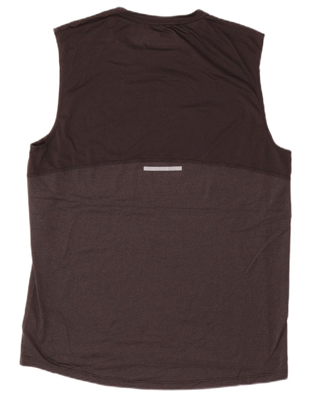 RUSSELL ATLÉTICO Masculino Dri-Power Colete Top Reino Unido 38/40 Poliéster Cinza Médio