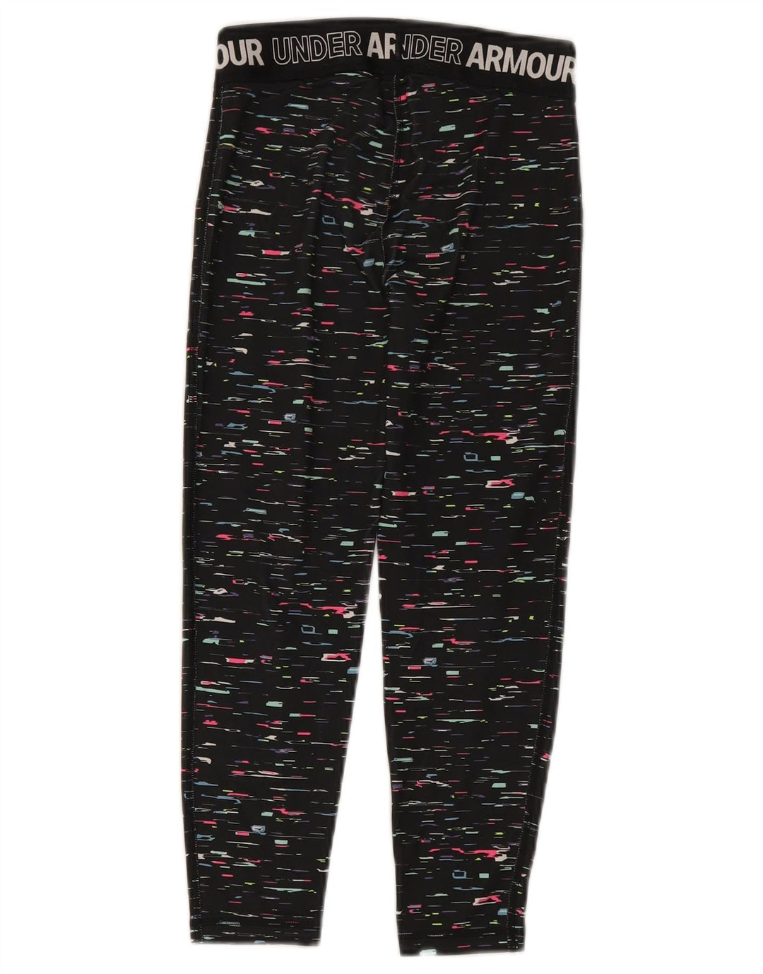 Calça de treino para meninas Under Armour 9-10 anos médio preto manchado