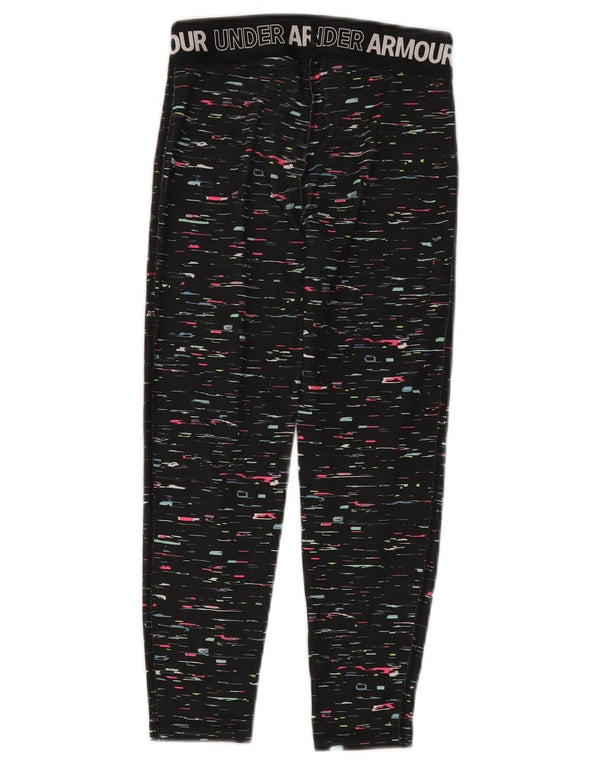 Calça de treino para meninas Under Armour 9-10 anos médio preto manchado