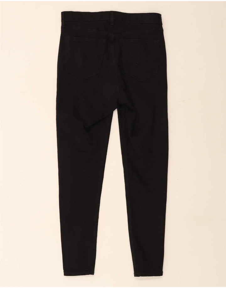 Topshop Jeans Skinny Feminino W30 L32 Poliéster Preto