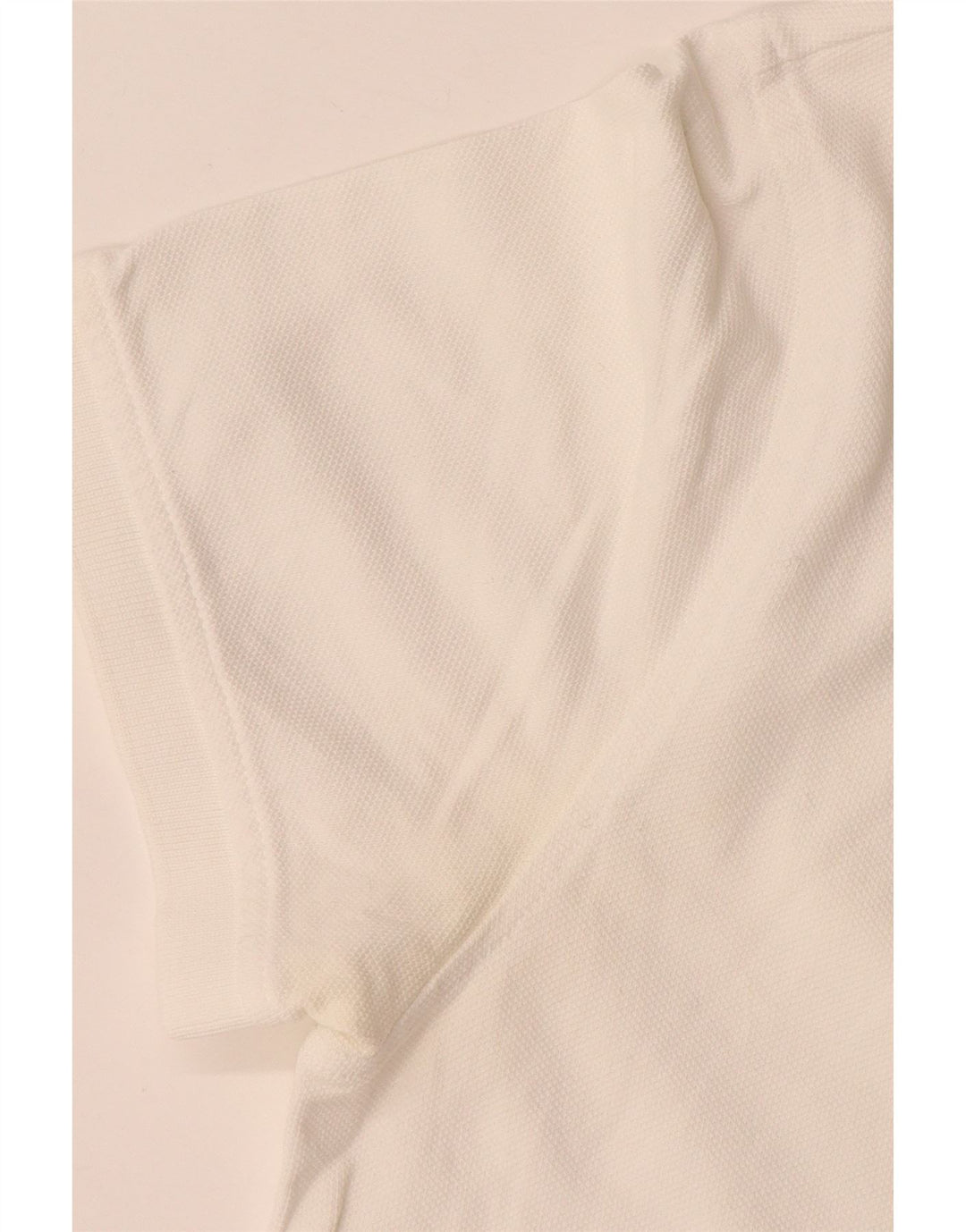 Camisa polo masculina Tommy Hilfiger Regular Fit pequena de algodão branco