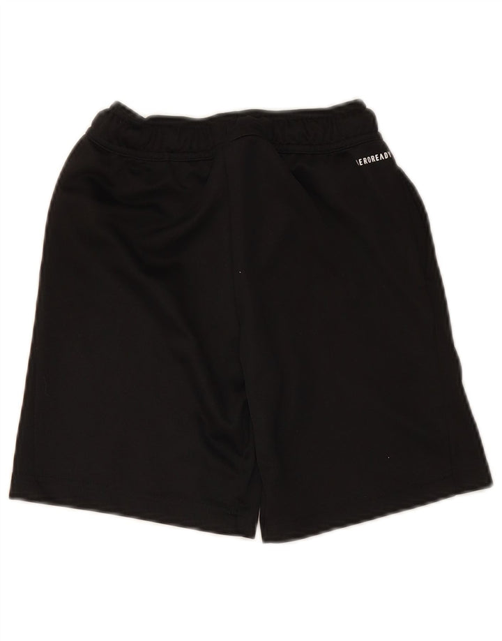 Shorts esportivos gráficos ADIDAS para meninos 7-8 anos pretos