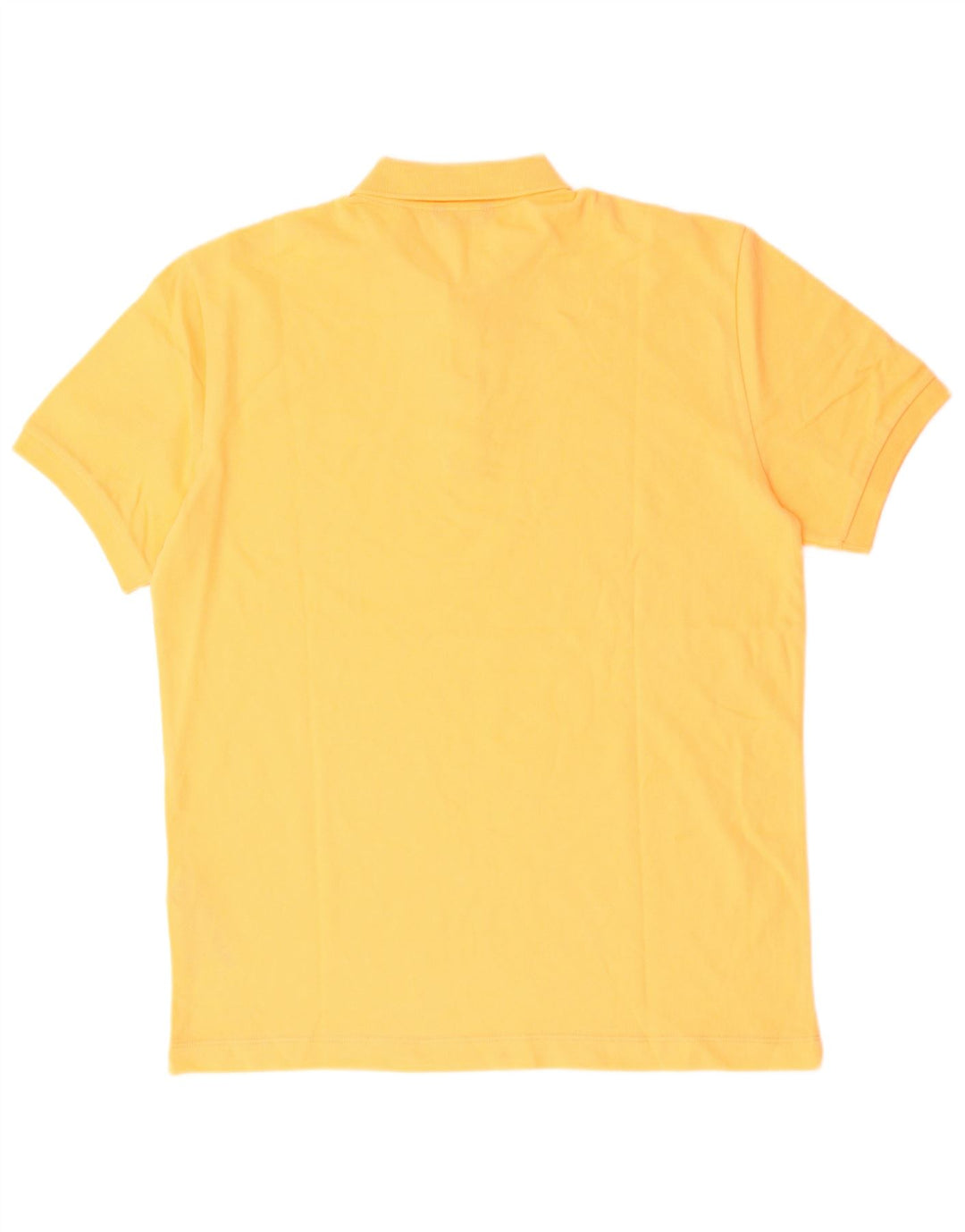 Camisa polo masculina Massimo Dutti algodão laranja médio