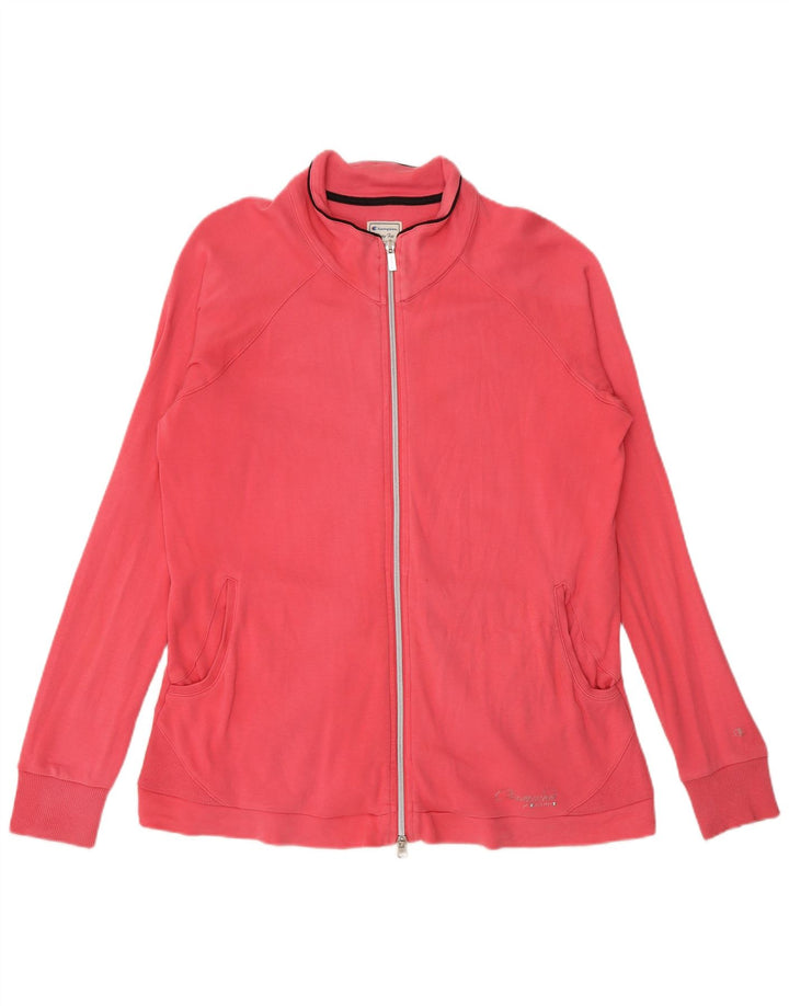 Jaqueta feminina Champion Easy Fit para treino UK 14 rosa médio