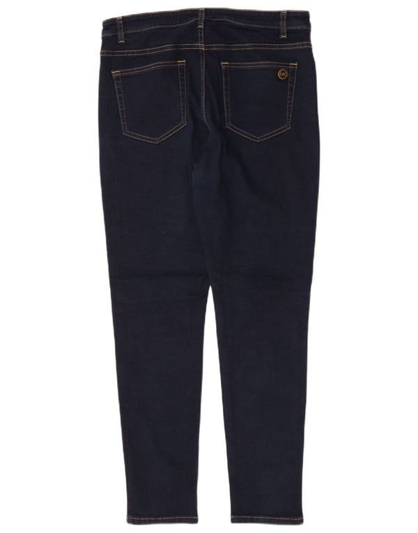 Jeans skinny feminino Michael Kors W32 L29 azul marinho