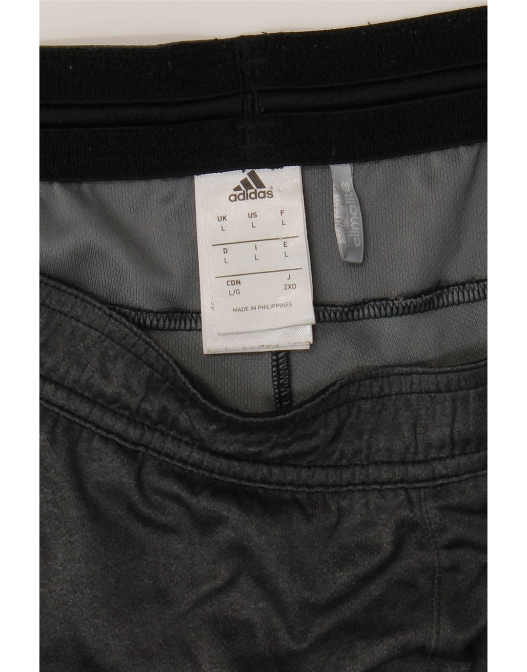 ADIDAS Mens FC Lorient Sport Shorts Grande Cinza Poliéster