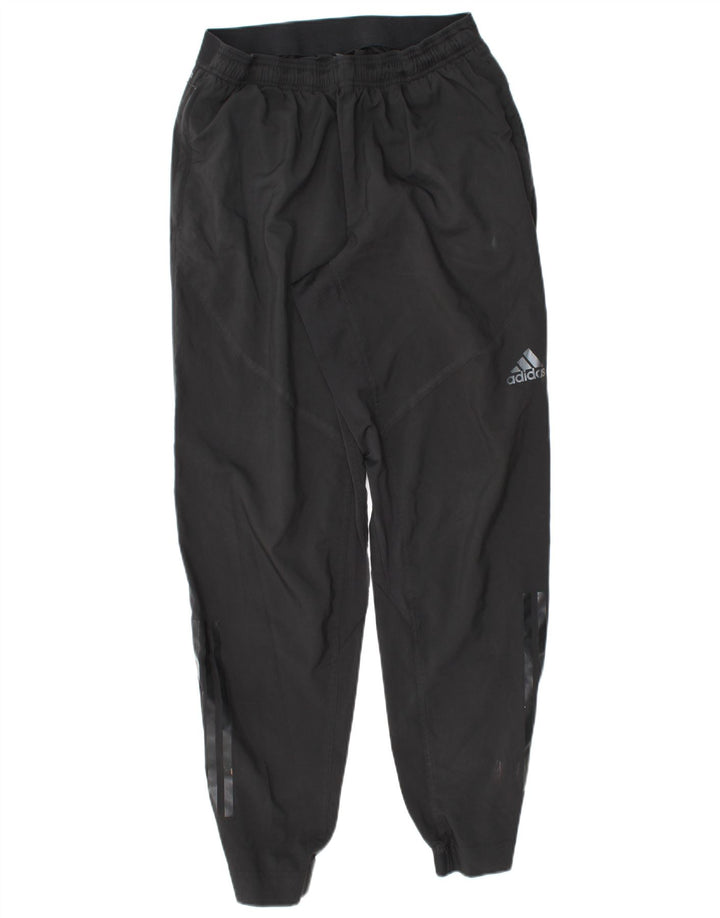 ADIDAS Mens Climacool Calças de treino Joggers Médio Preto Poliéster
