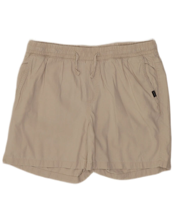 Shorts casuais masculinos JACK & JONES grandes W32 bege Lyocell