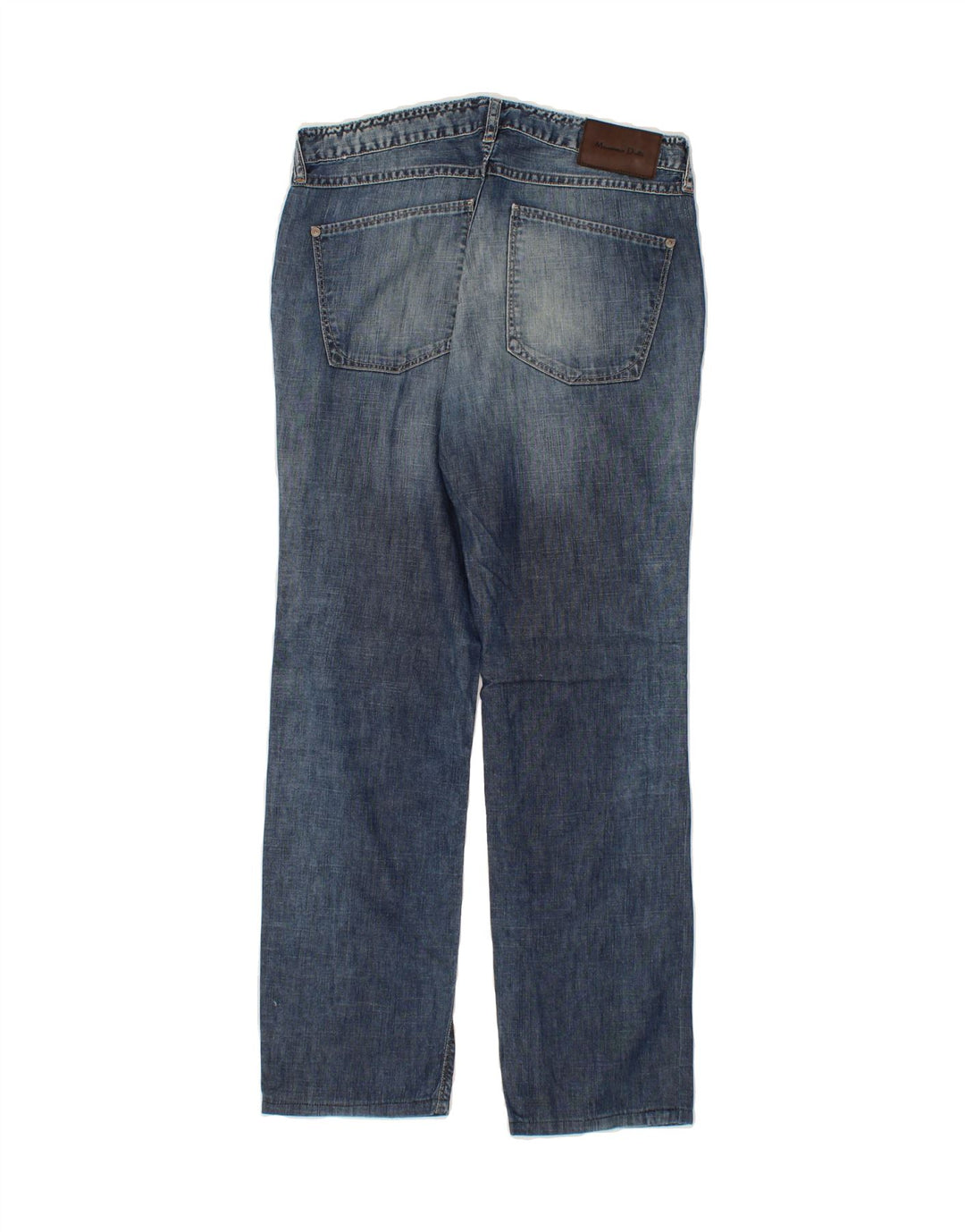 MASSIMO DUTTI Womens Straight Jeans W31 L29 Blue Vintage Massimo Dutti and Second-Hand Massimo Dutti from Messina Hembry 