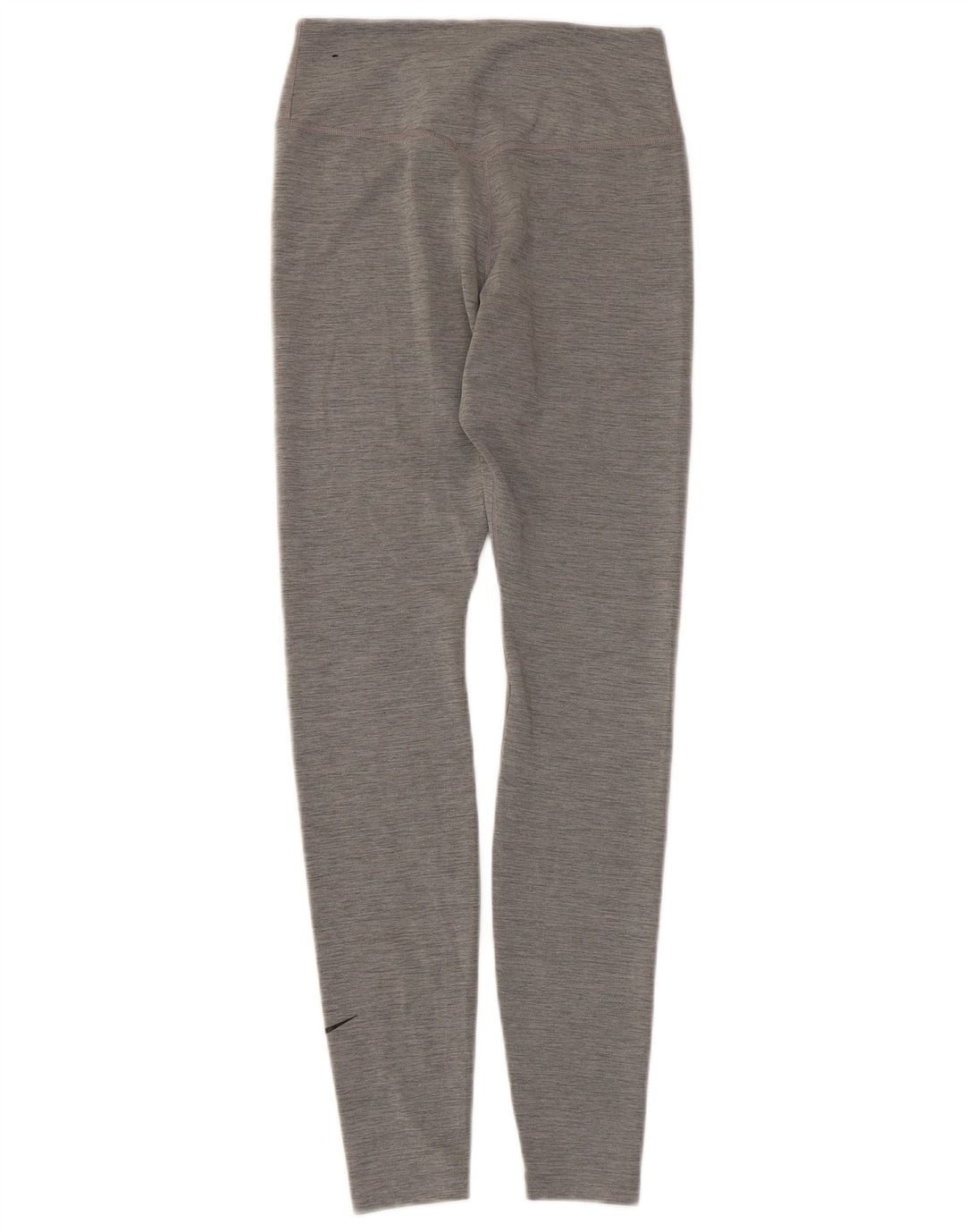 Leggings Nike Dri Fit para mulher UK 8 pequeno poliéster manchado cinza