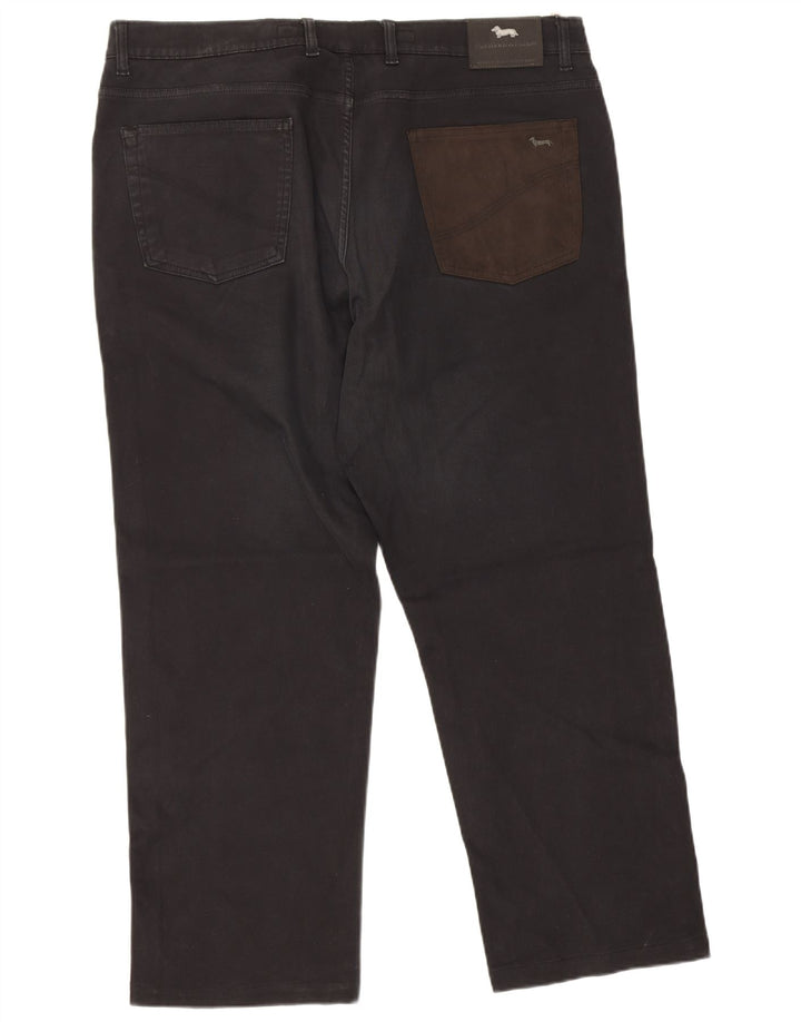 Calça jeans masculina Harmont & Blaine W42 L27 algodão preto