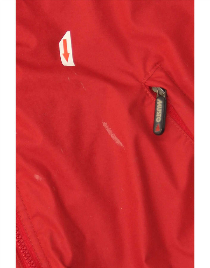 Jaqueta bomber masculina Musto UK 42 XL poliéster vermelho