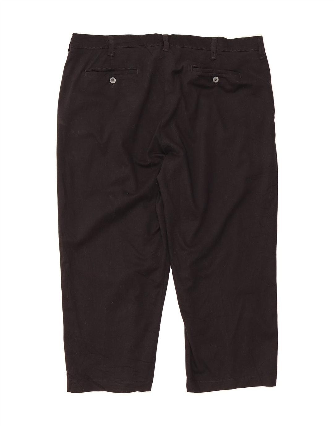 LEE Mens Total Freedom Relaxed Fit Cropped Trousers W40 L25 Black Vintage Lee and Second-Hand Lee from Messina Hembry 