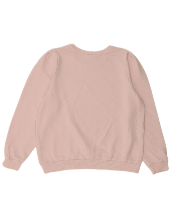 Suéter feminino Marks & Spencer Reino Unido 16 grande algodão rosa