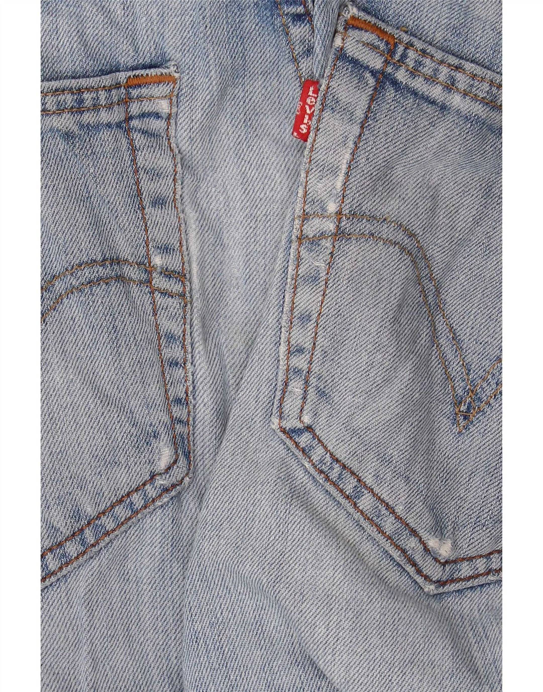 Levi's Masculino 752 Straight Jeans W32 L30 Azul Algodão