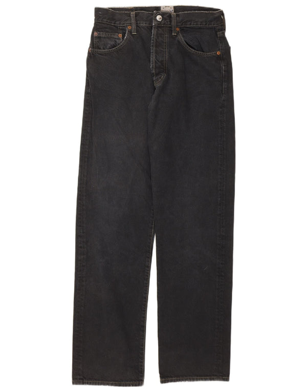 Jeans Americanino masculino cintura alta W30 L31 algodão cinza