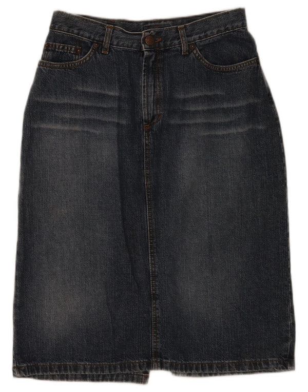 Saia jeans feminina Bandolli EU 40 médio W26 algodão azul