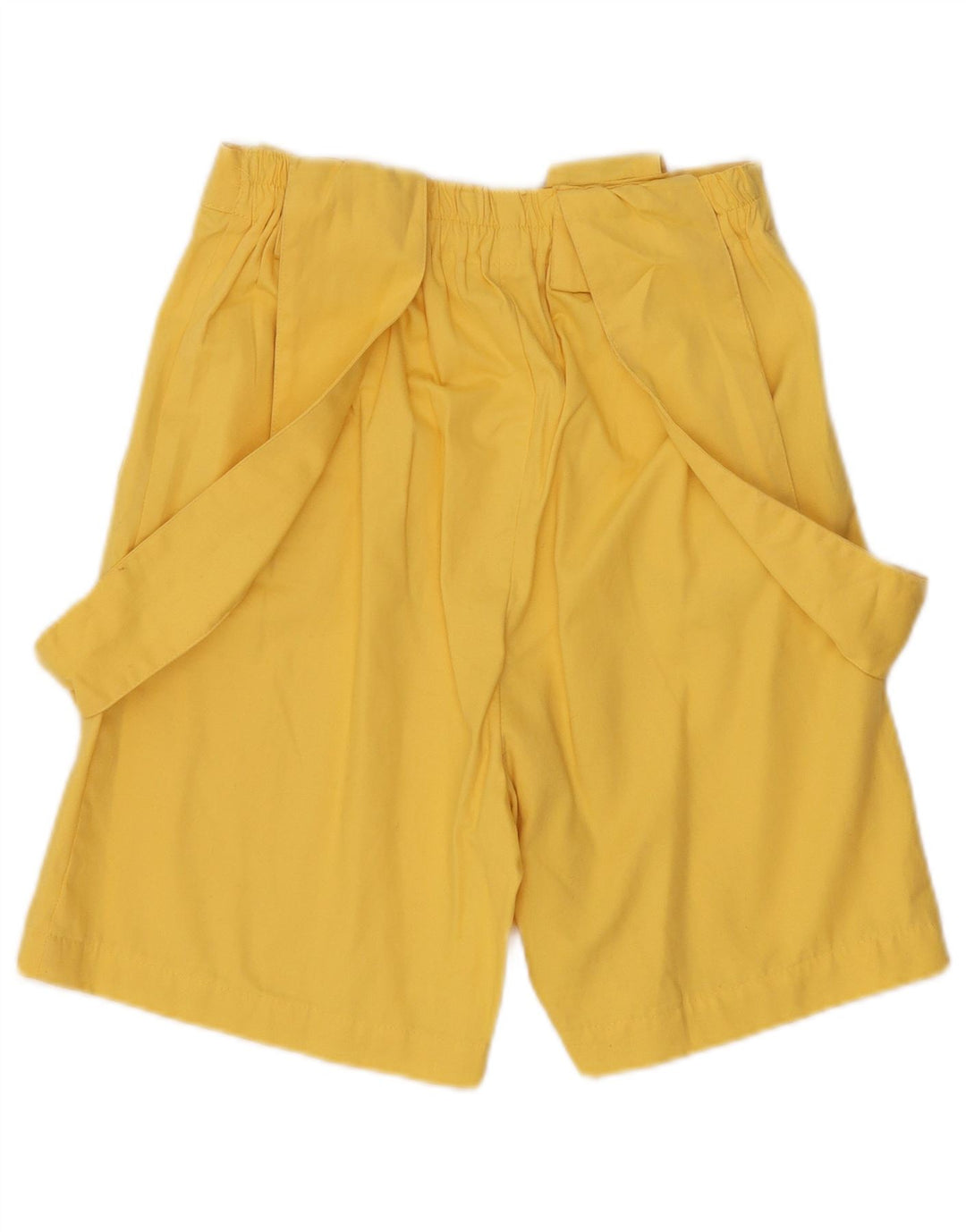 Shorts Chino feminino vintage W26 pequeno amarelo