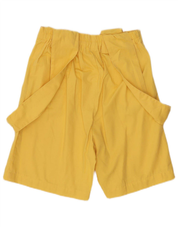 Shorts Chino feminino vintage W26 pequeno amarelo
