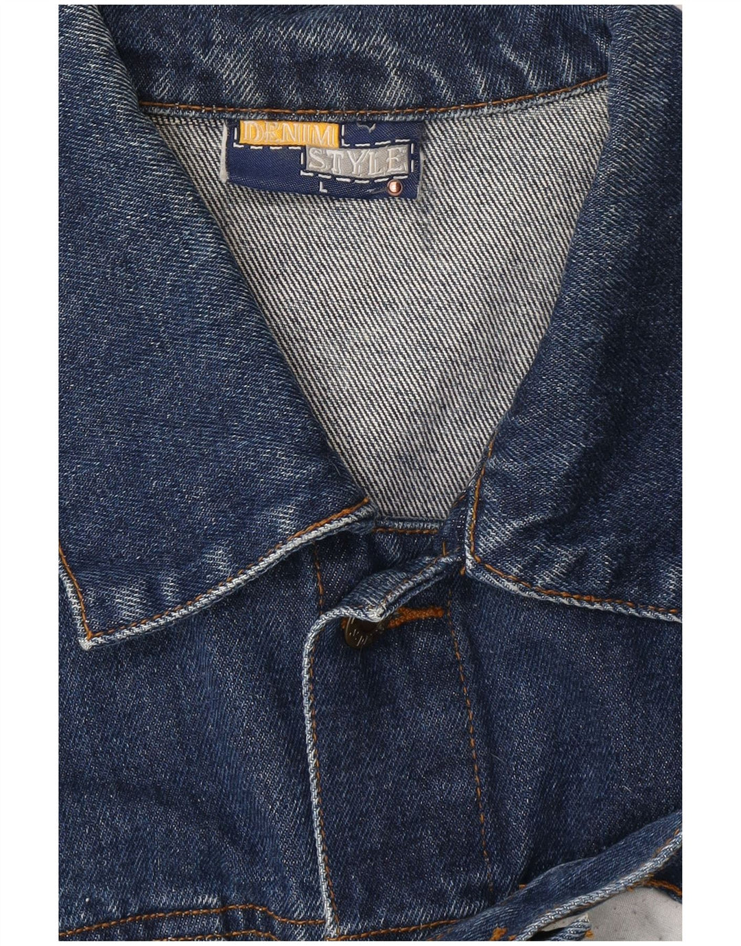 Jaqueta jeans masculina DENIM STYLE Reino Unido 40 grande algodão azul