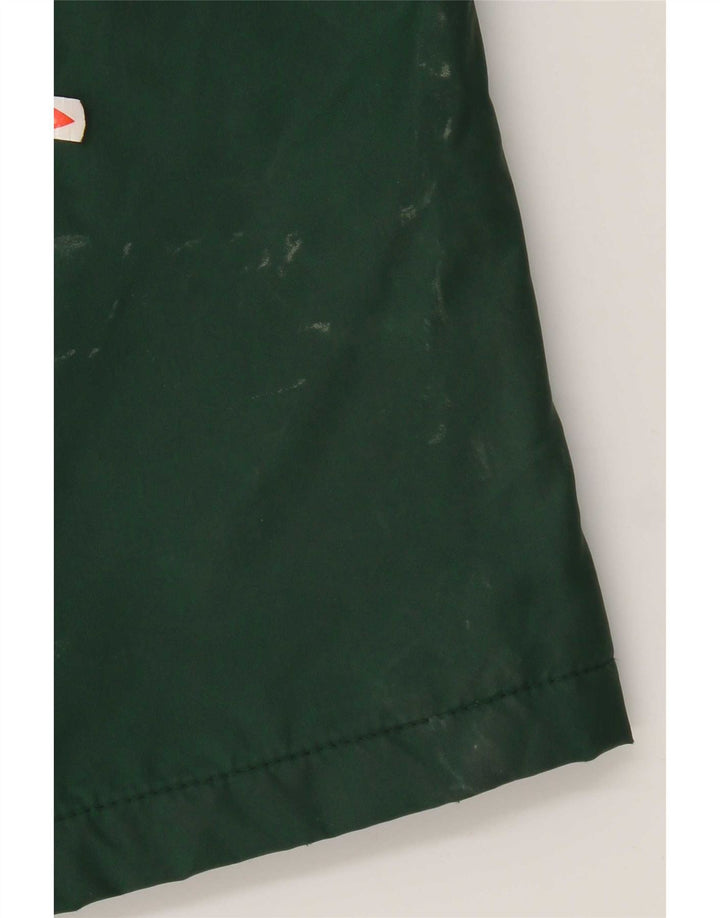 Jaqueta de chuva masculina K-Way Loose Fit UK 36 pequena poliamida verde