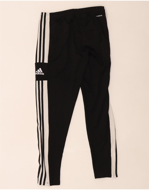 Calça de treino masculina Adidas Aeroready médio preto colorblock poliéster