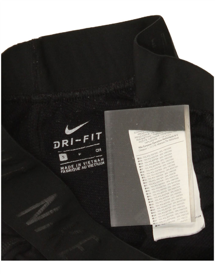 Calça esportiva feminina Nike Dri Fit Graphic UK 10 pequena preta