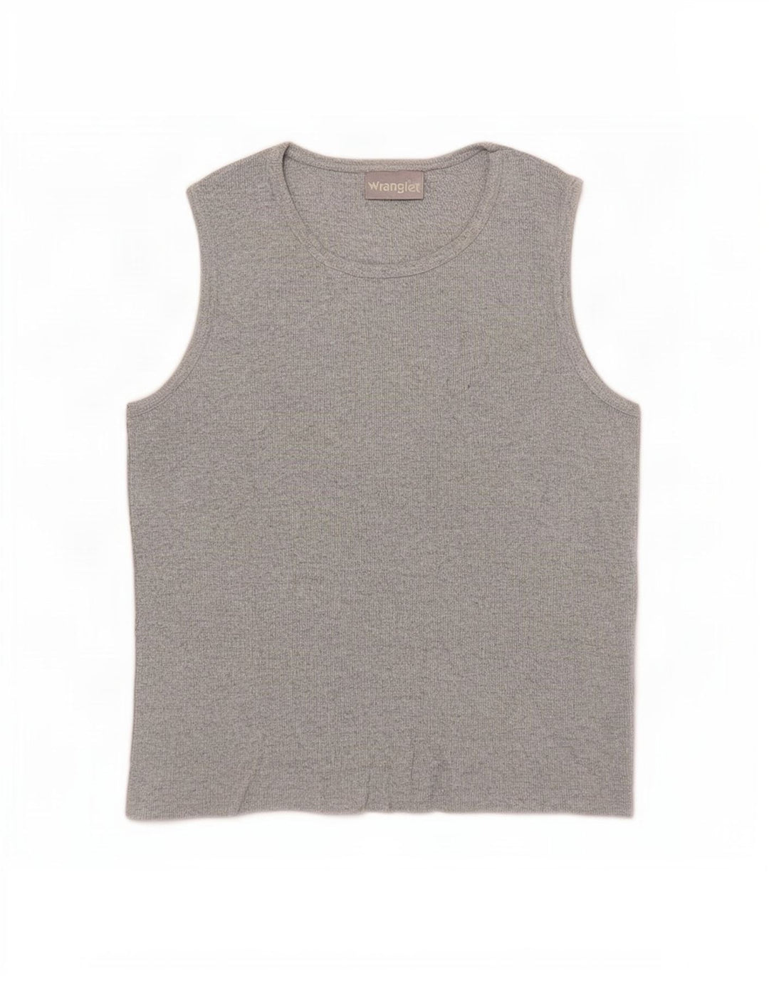 Wrangler Womens Vest Top UK 14 Grande Cinza
