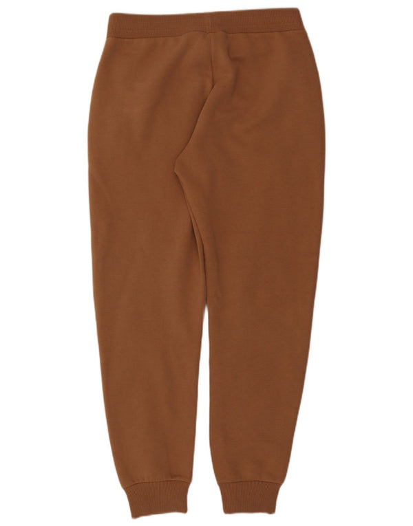 Calça de treino feminina Ellesse Joggers UK 12 algodão bege médio
