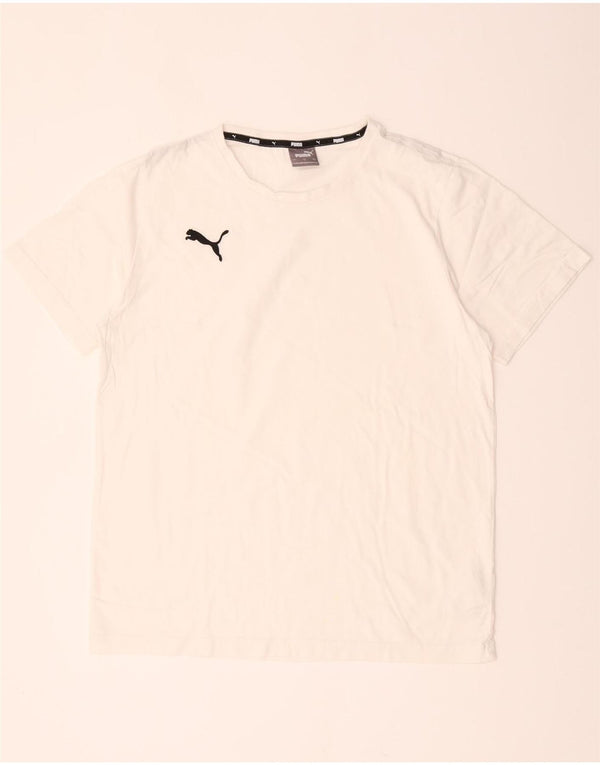 Camiseta masculina Puma grande algodão branco