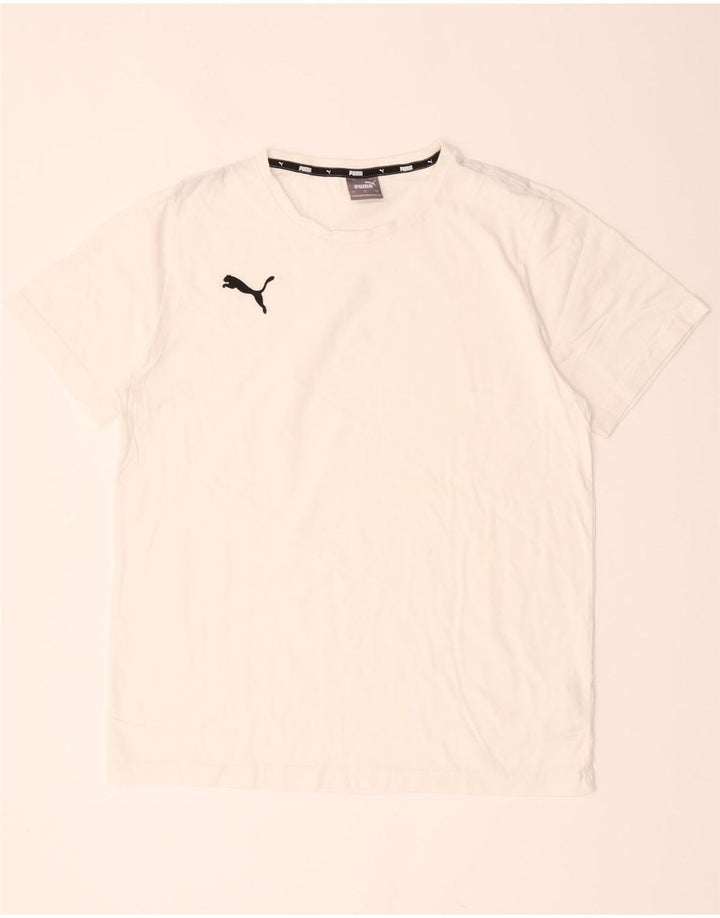 Camiseta masculina Puma grande algodão branco