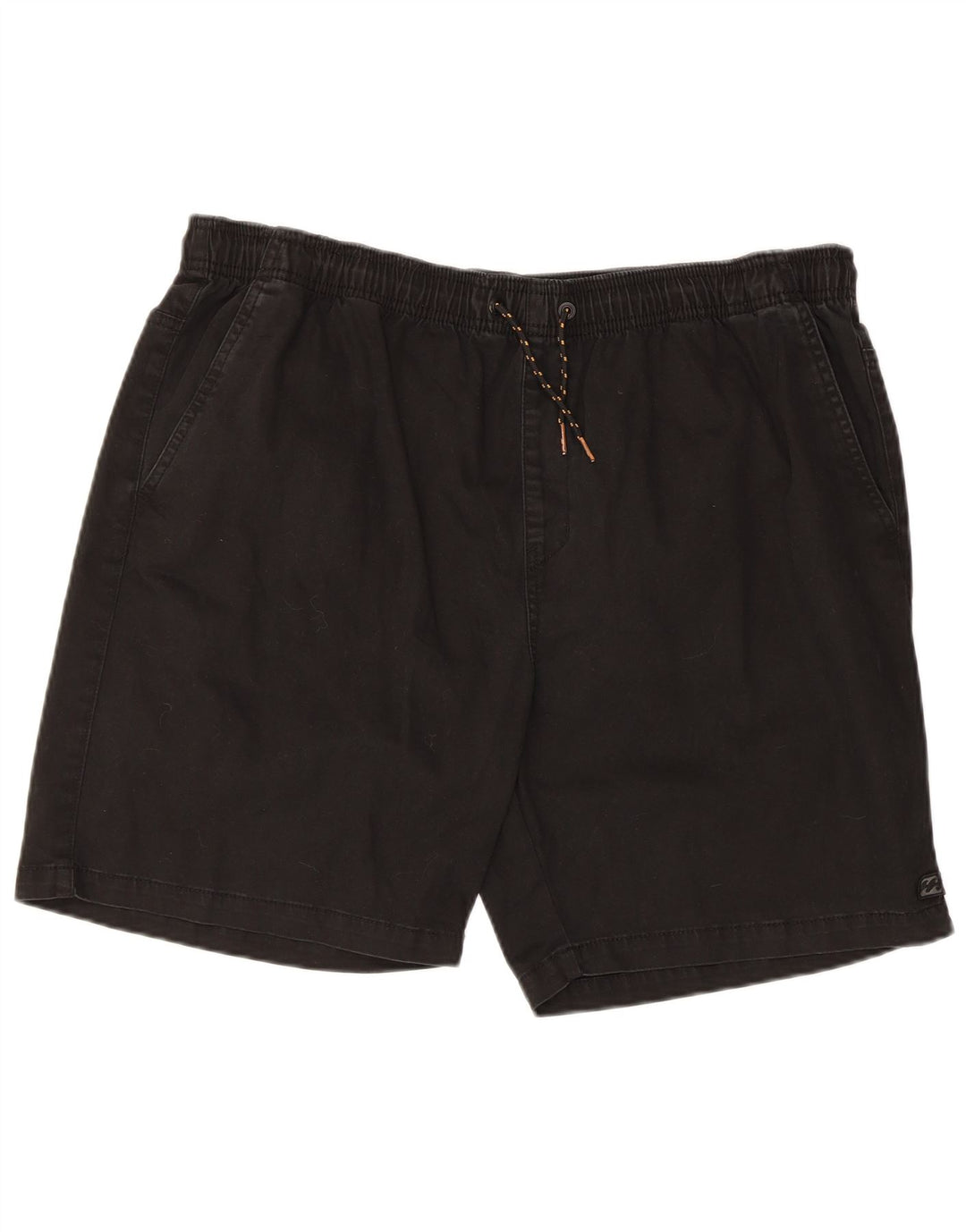 Billabong Mens Chino Shorts W36 Grande Algodão Preto