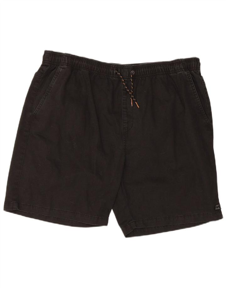Billabong Mens Chino Shorts W36 Grande Algodão Preto