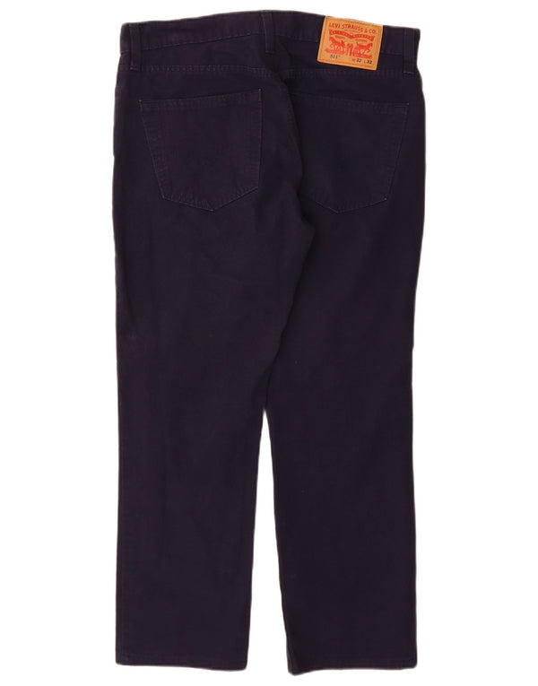 Calça Levi's Masculina 511 Slim Casual W32 L27 Azul Marinho Algodão