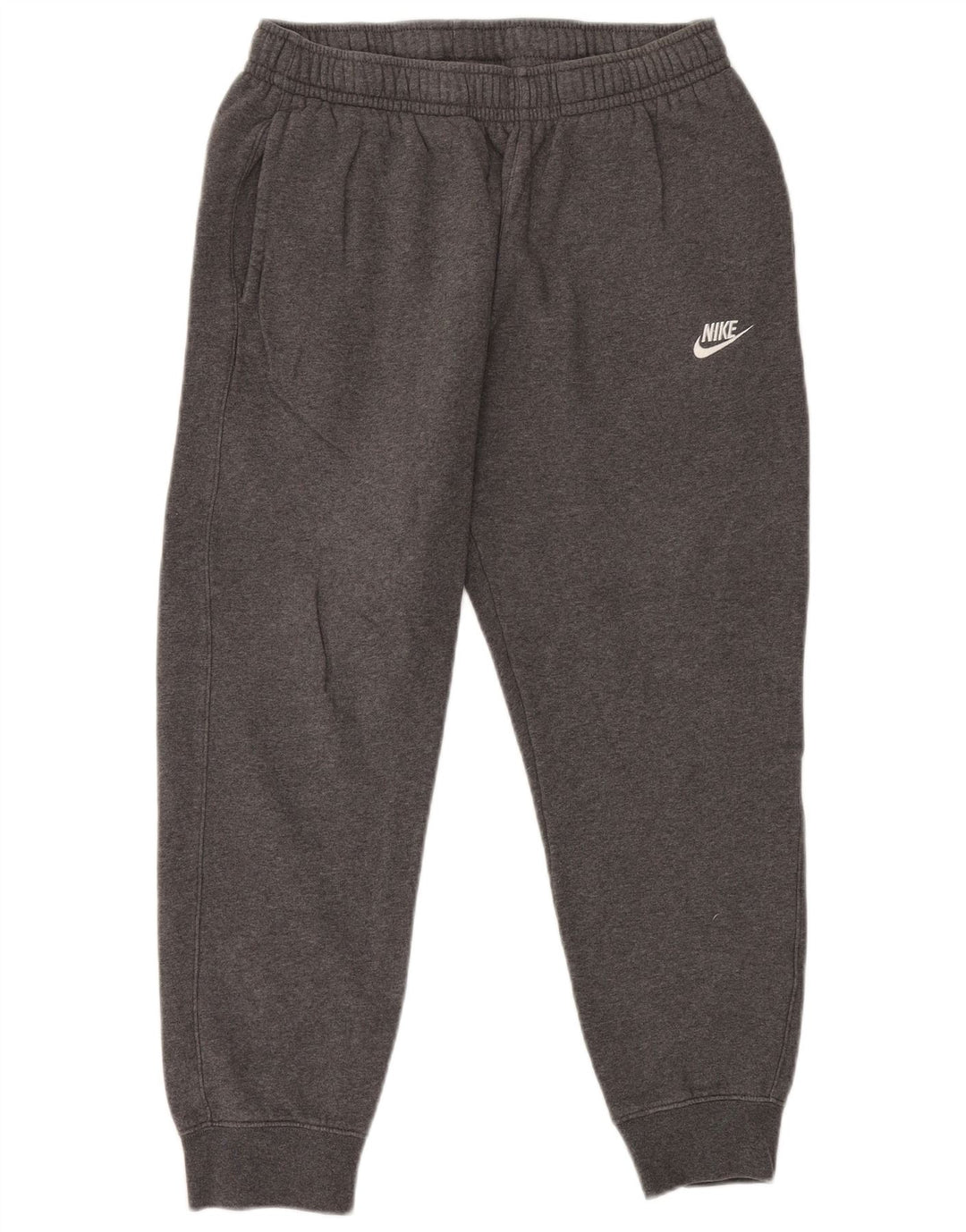 Calça de treino masculina NIKE Joggers cinza médio algodão