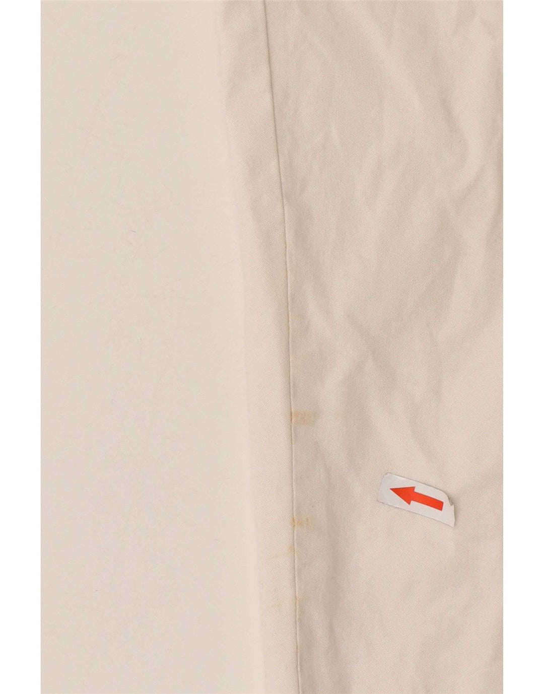 Zara Calça Chino Feminina Slim Médio W32 L30 Algodão Branco